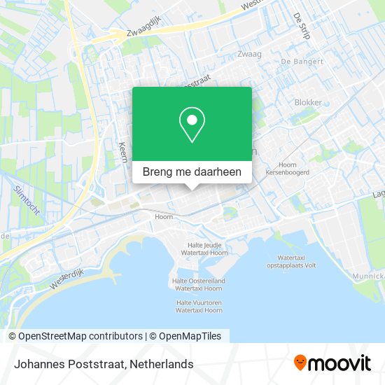 Johannes Poststraat kaart