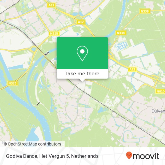 Godiva Dance, Het Vergun 5 kaart