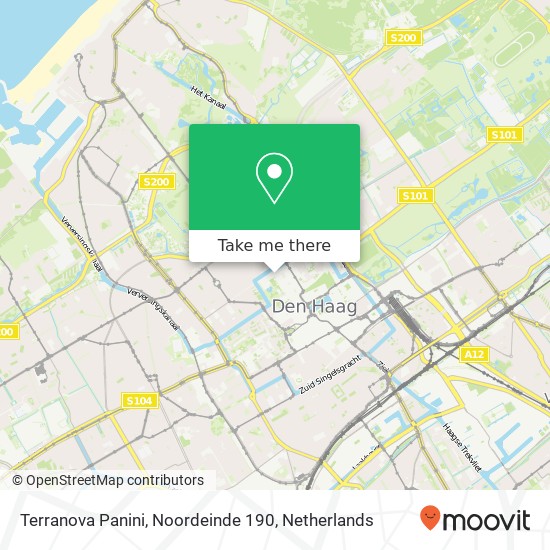 Terranova Panini, Noordeinde 190 kaart