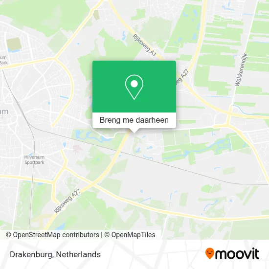 Drakenburg kaart