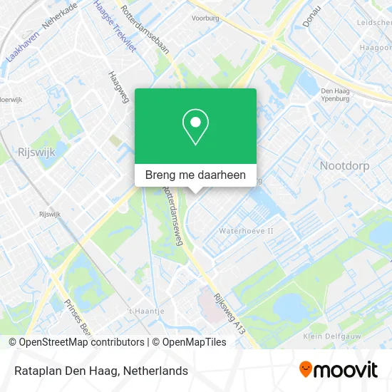 Rataplan Den Haag kaart