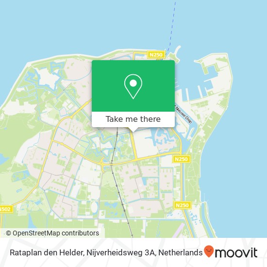 Rataplan den Helder, Nijverheidsweg 3A kaart