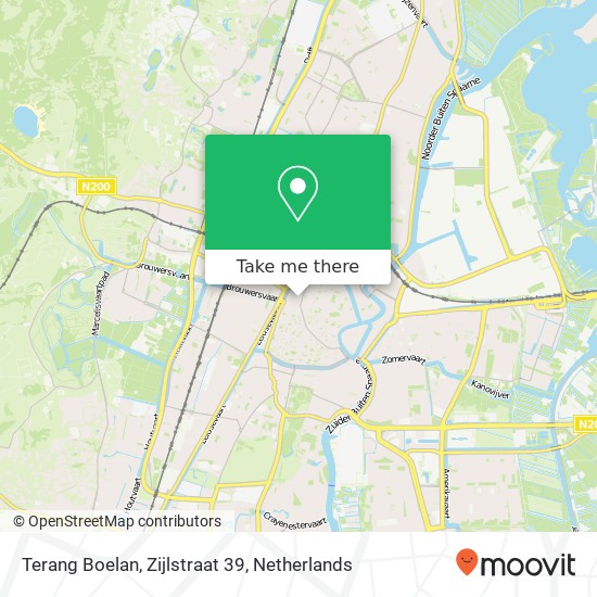 Terang Boelan, Zijlstraat 39 kaart