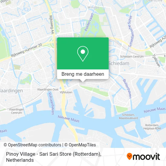 Pinoy Village - Sari Sari Store (Rotterdam) kaart