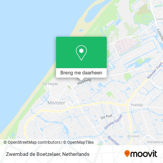 Zwembad de Boetzelaer kaart