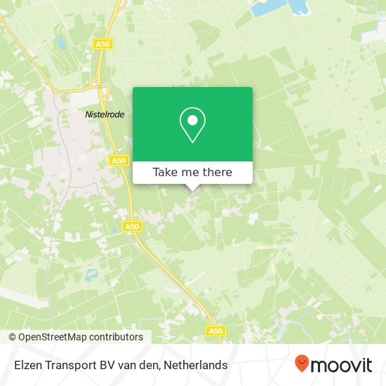 Elzen Transport BV van den kaart