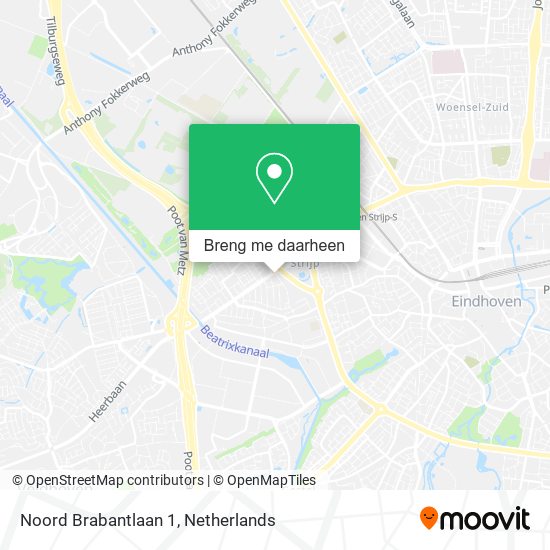 Noord Brabantlaan 1 kaart