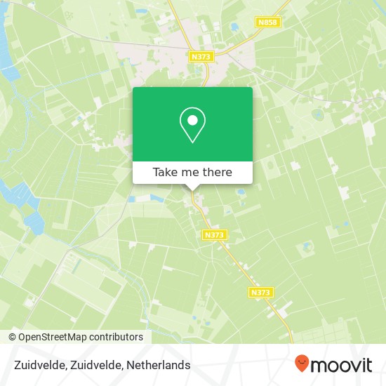 Zuidvelde, Zuidvelde kaart