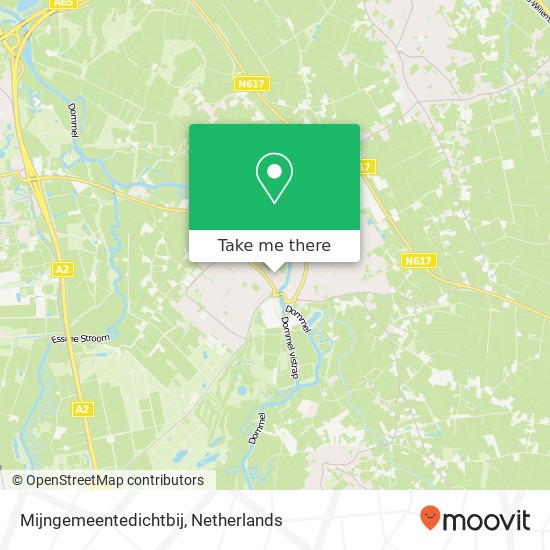 Mijngemeentedichtbij kaart