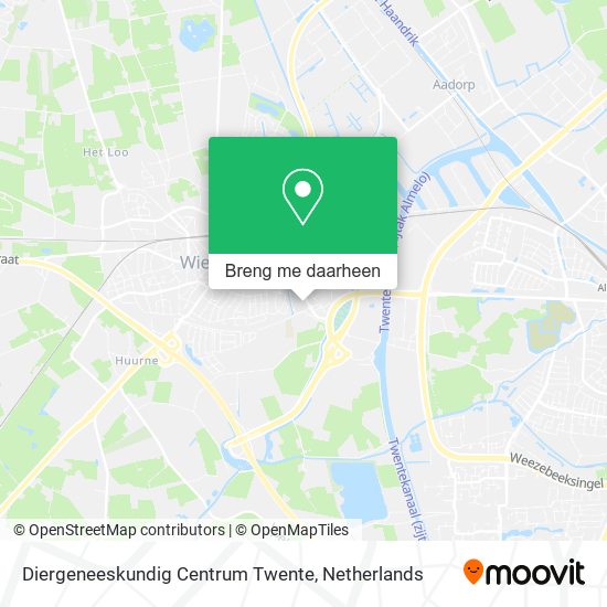 Diergeneeskundig Centrum Twente kaart