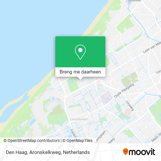 Den Haag, Aronskelkweg kaart