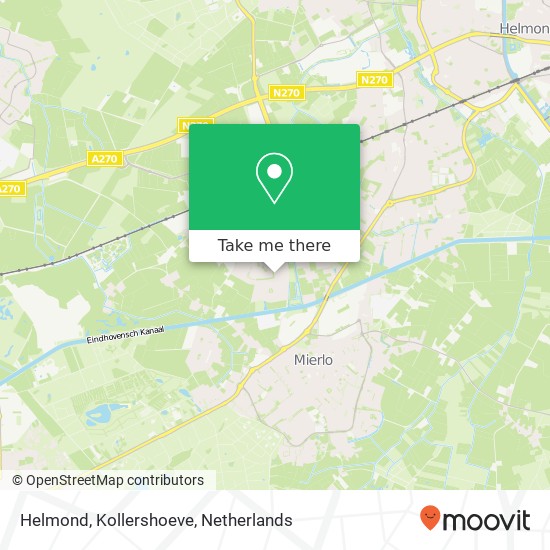 Helmond, Kollershoeve kaart