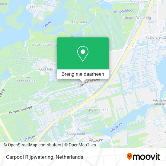 Carpool Rijpwetering kaart