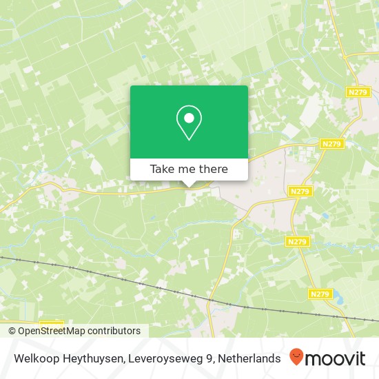 Welkoop Heythuysen, Leveroyseweg 9 kaart