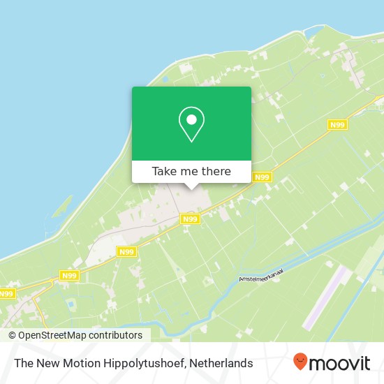 The New Motion Hippolytushoef kaart