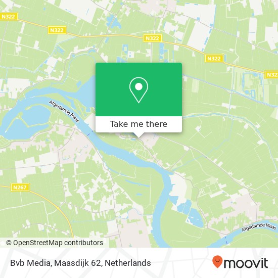 Bvb Media, Maasdijk 62 kaart