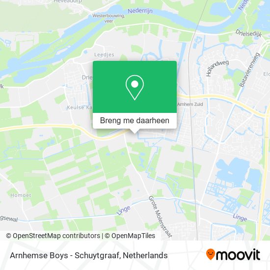 Arnhemse Boys - Schuytgraaf kaart