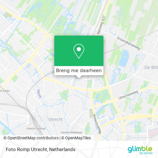 Foto Romp Utrecht kaart