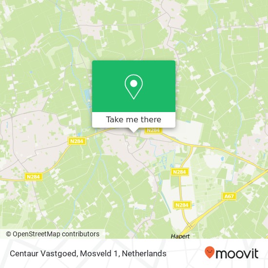 Centaur Vastgoed, Mosveld 1 kaart