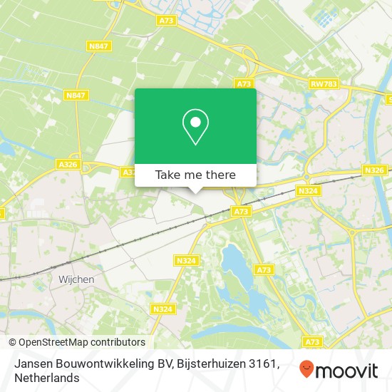 Jansen Bouwontwikkeling BV, Bijsterhuizen 3161 kaart