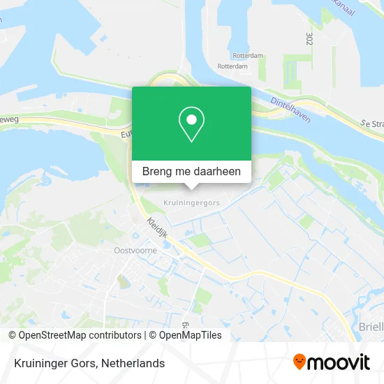 Kruininger Gors kaart