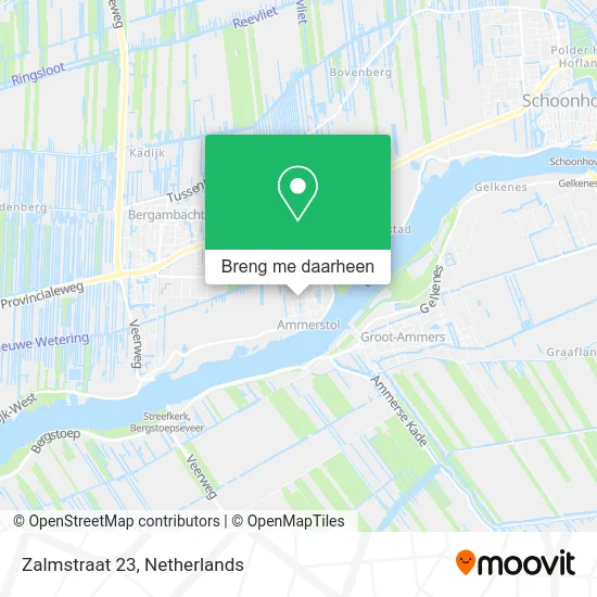 Zalmstraat 23 kaart