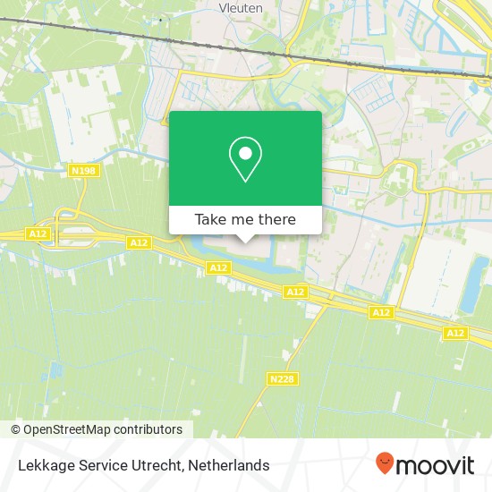 Lekkage Service Utrecht kaart