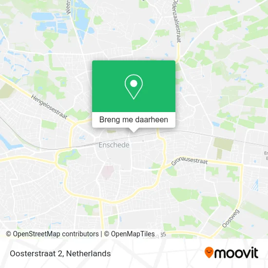 Oosterstraat 2 kaart