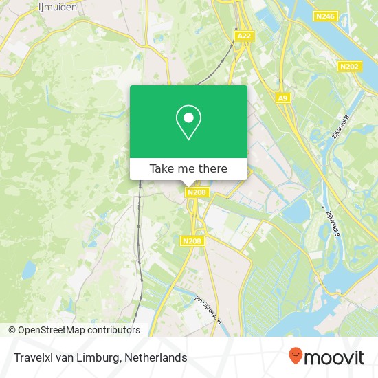 Travelxl van Limburg kaart