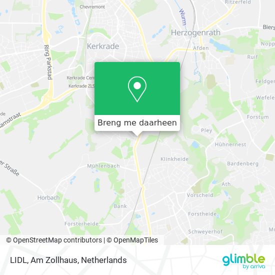 LIDL, Am Zollhaus kaart