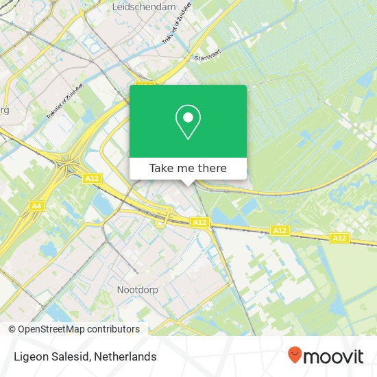 Ligeon Salesid, Vrouw Avenweg 125 kaart