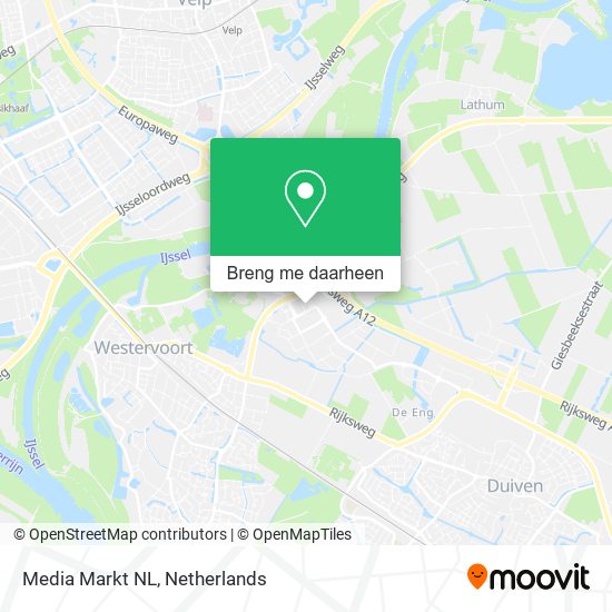 Media Markt NL kaart
