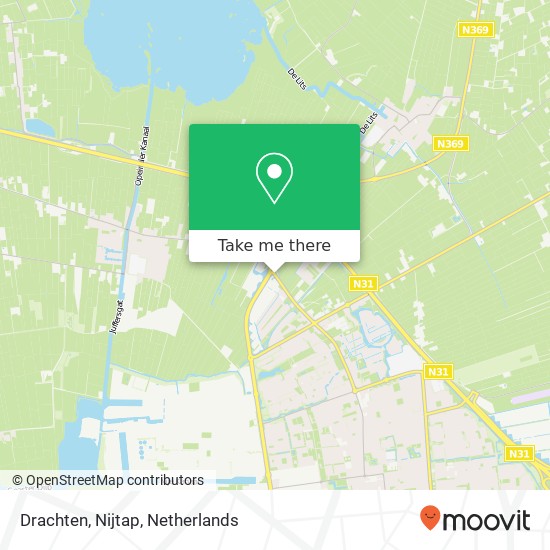 Drachten, Nijtap kaart