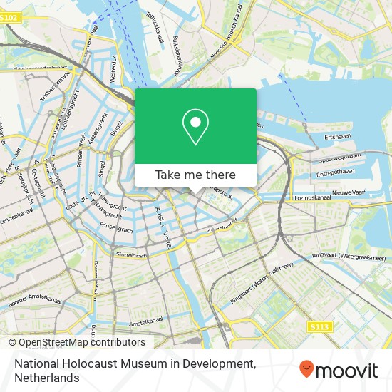 National Holocaust Museum in Development kaart