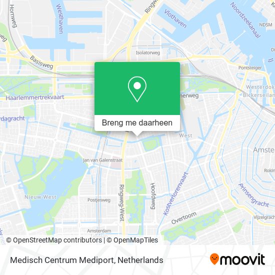 Medisch Centrum Mediport kaart