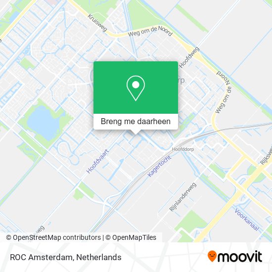 ROC Amsterdam kaart