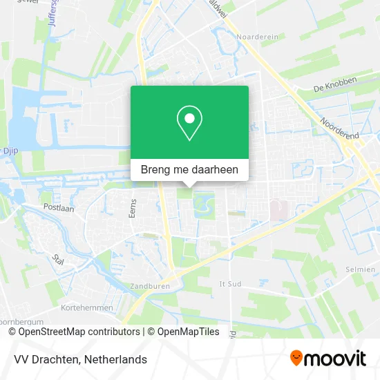VV Drachten kaart
