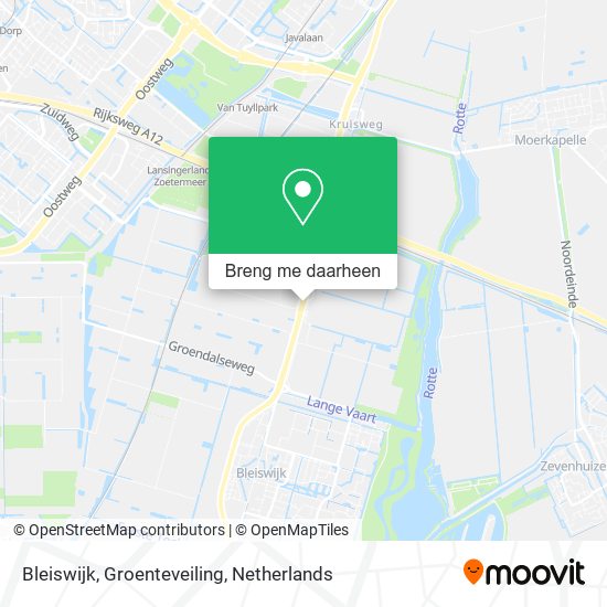 Bleiswijk, Groenteveiling kaart