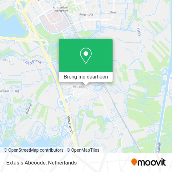 Extasis Abcoude kaart