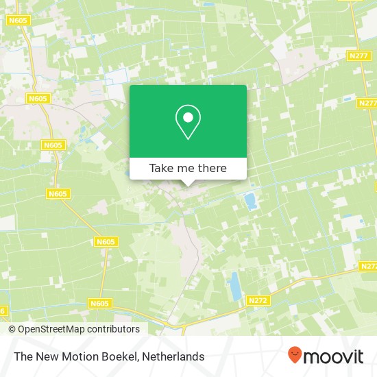 The New Motion Boekel kaart