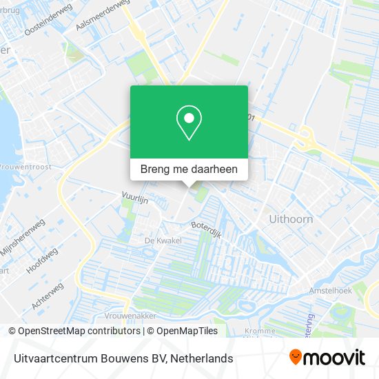 Uitvaartcentrum Bouwens BV kaart