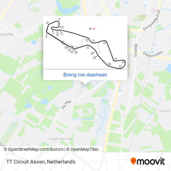 TT Circuit Assen kaart