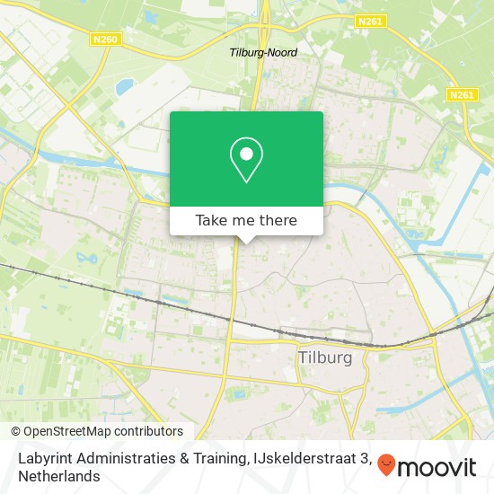 Labyrint Administraties & Training, IJskelderstraat 3 kaart