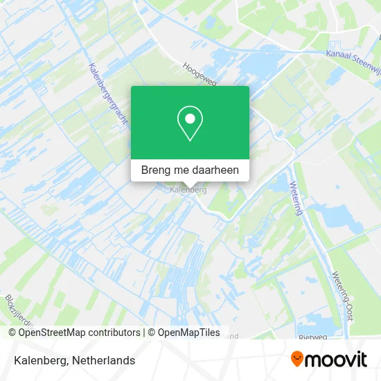 Kalenberg kaart