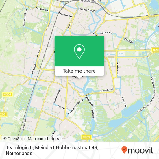 Teamlogic It, Meindert Hobbemastraat 49 kaart