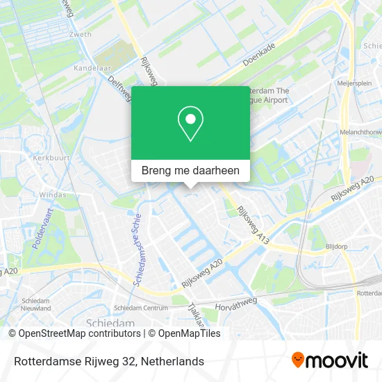 Rotterdamse Rijweg 32 kaart