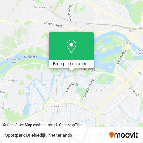 Sportpark Drielsedijk kaart