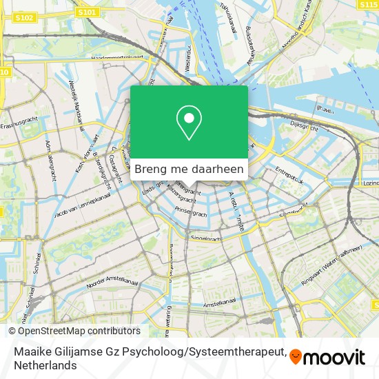 Maaike Gilijamse Gz Psycholoog / Systeemtherapeut kaart