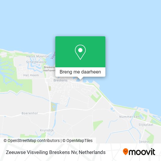 Zeeuwse Visveiling Breskens Nv kaart