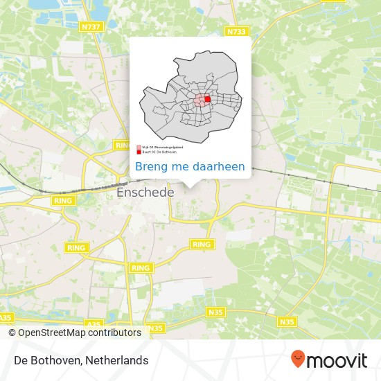 De Bothoven kaart